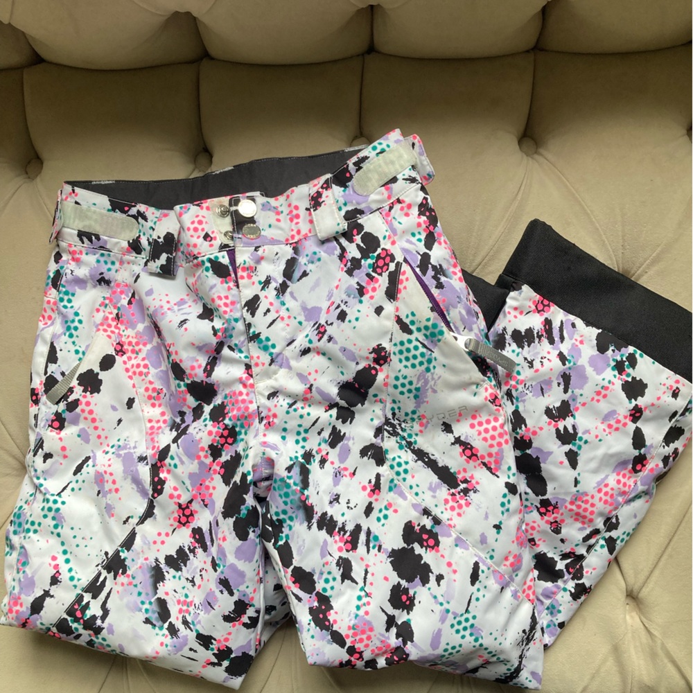 SPYDER girls ski pants size 10